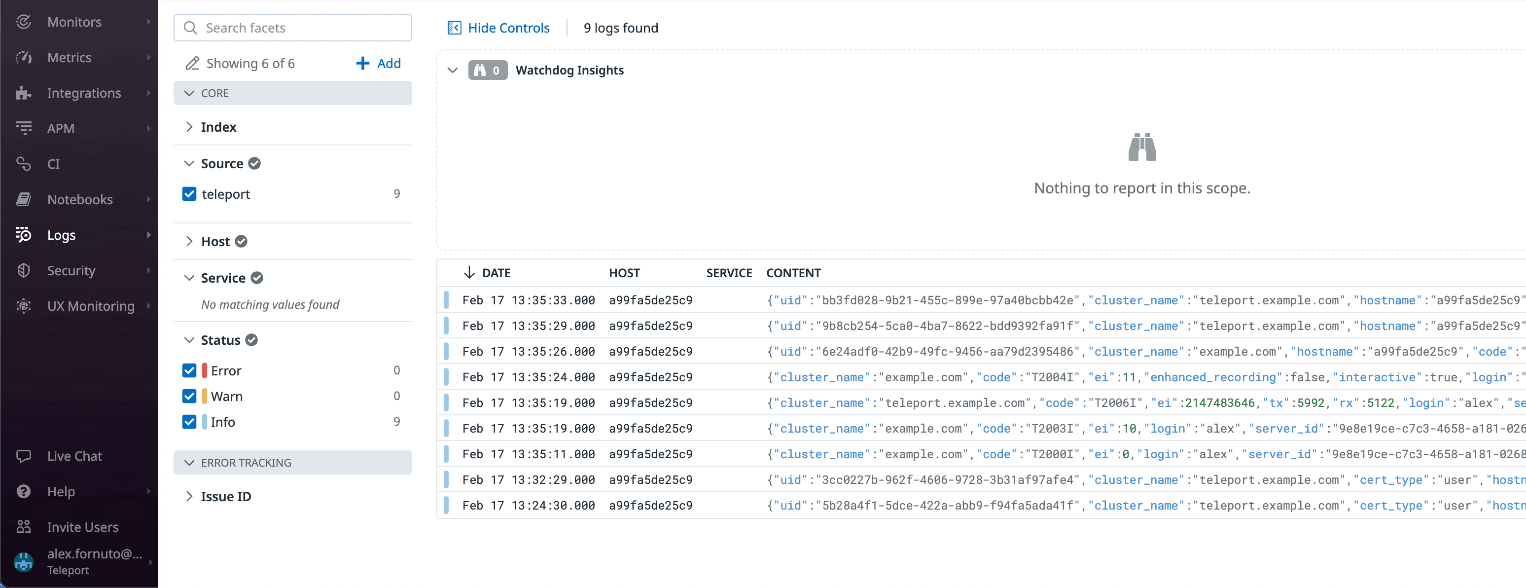 Datadog Logs